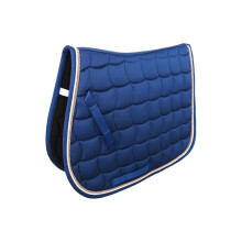 Dressage Saddle Pad Moisture Absorbing Breathable Equestrian Pad For Horses Dark Blue Multi Use Training And Events