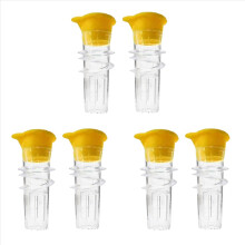6X Lemon Mini Squeezer, Screw Top Lemon Juicer, Lemon Squeezer Manual Plastic, Lemon Juicer, Juicer Compact Juice