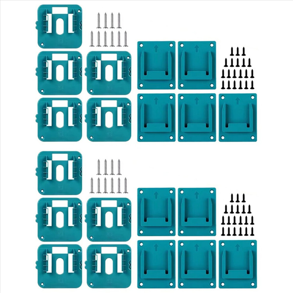 20Pack Battery Storage Rack For 14.4V 18V Li-Ion Battery Tools Machine Holder Storage Rack Wall Mount Bracket 4854166057523