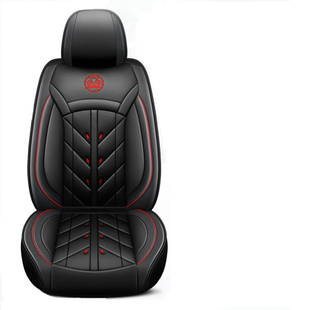 Car Seat Covers For Hyundai Tucson Ii 20152020 Full Set 5Seat Leather Waterproof Nonslip Front And Rear Seats Black 9365049305693