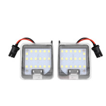 Luz de placa de LED de alto brilho, design à prova d'água, luz de cortesia para retrovisor lateral, plug and play, para Ford Focus 2013.