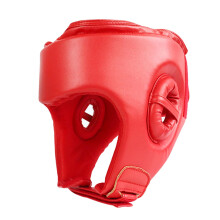 Taekwondo Sparring Gear Red Head Guard Helmet For Boxing MMA Muay Thai Grappling Kickboxing Karate BJJ Training