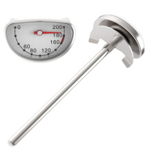 Oil Temperature Gauge with Mounting Bracket Stainless Steel Engine Oil Temp Meter for Accurate Performance