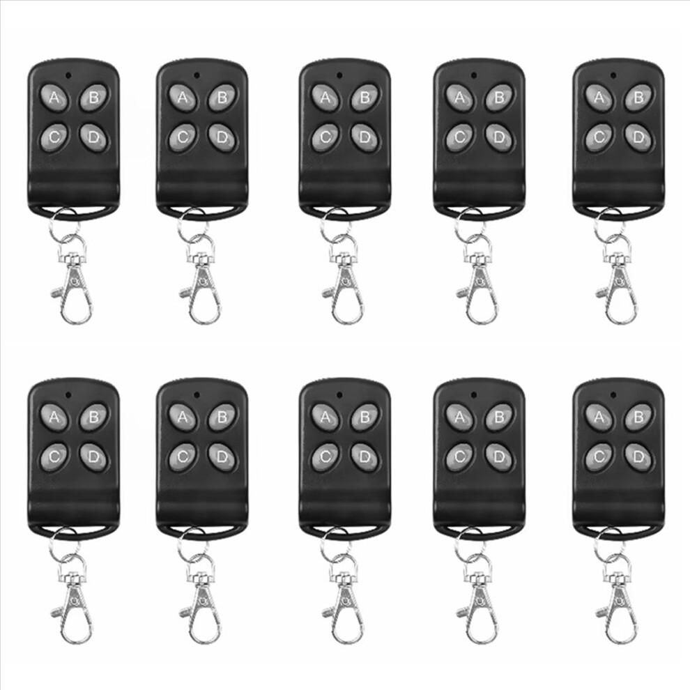 10X 433Mhz Duplicator Wireless Cloning Remote Control 4Ch Electric Copy Controller Wireless Transmitter A 4853239041179