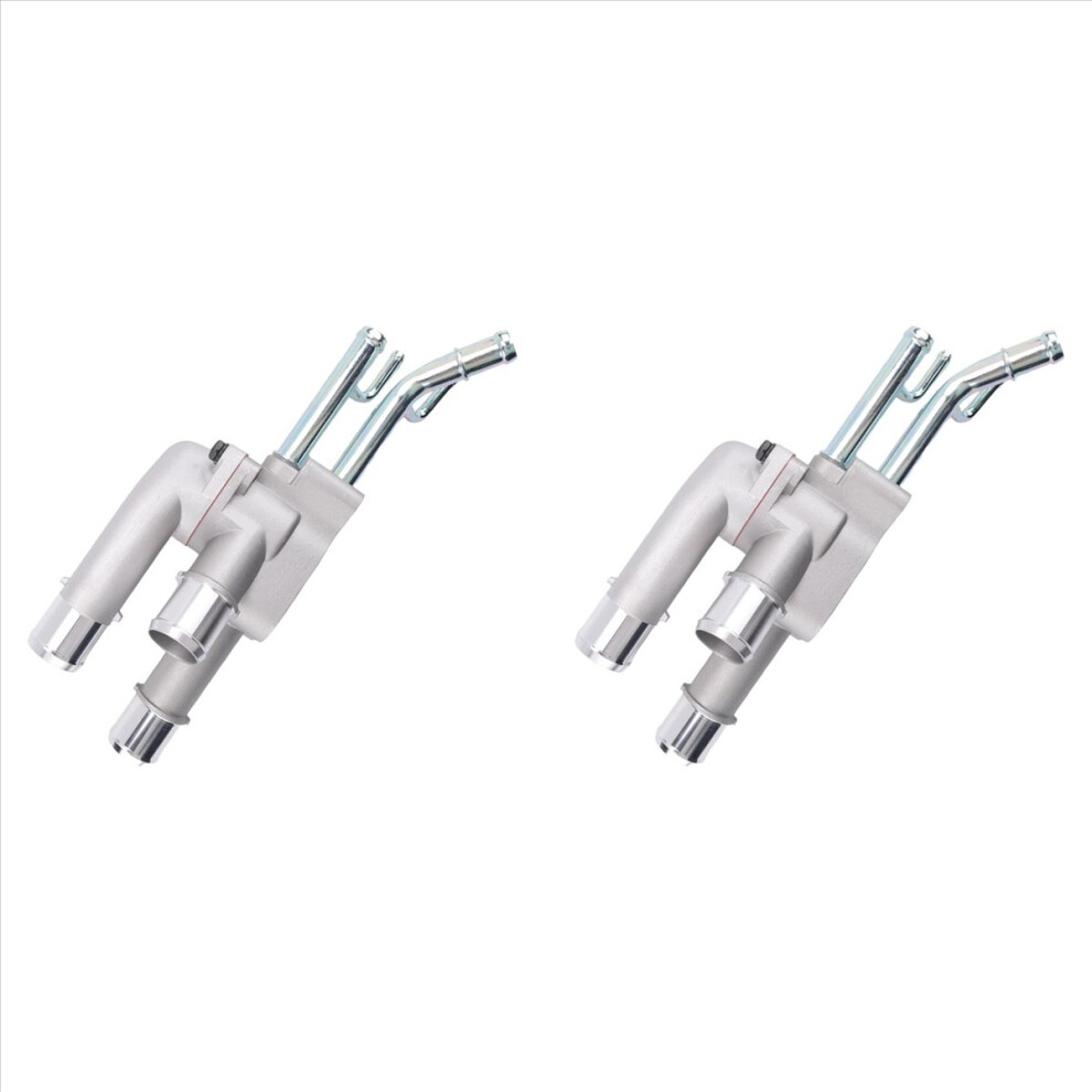 2X 2560023640 25600-23640 Engine Coolant Thermostat Housing For Tiburon Soul Light 4854166064576