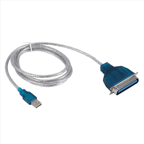 10X USB to Parallel IEEE 1284 Printer Adapter Cable PC (Connect Your Old Parallel Printer to A USB Port) 1