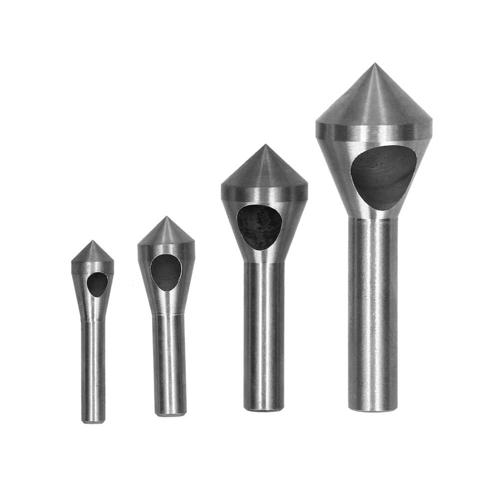 Countersink Drill Bit Set 4Piece Speed Steel Chamfer Tool Model 424 For S And Performance 9365049305945