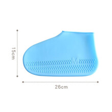 Cubrezapatos de silicona reutilizables, protección para todo tipo de clima, protectores de lluvia de goma antideslizantes para hombres, mujeres y