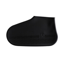 Protección para todo tipo de clima, cubrezapatos de silicona reutilizables antideslizantes para la lluvia, para hombres, mujeres y niños (talla S).