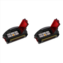 2X Dust Box with Hepa Filter for 800 900 Series 850 860 864 870 880 885 890 960 Robot