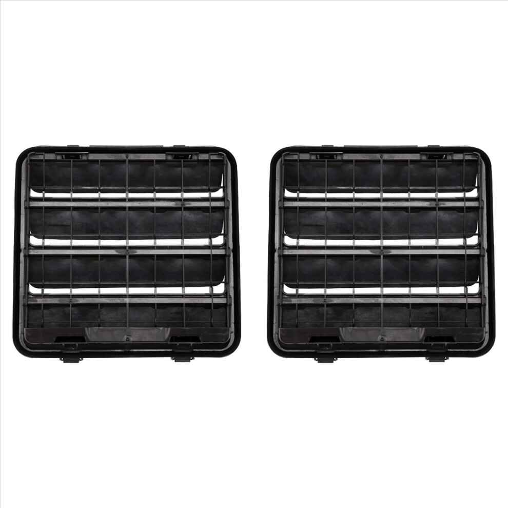 2X New Body Side Aperture Exhauster Vents 68323649Ab For Ram 1500 2500 3500 Black 4854166059022