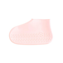 Protección para todo tipo de clima, cubrezapatos de silicona reutilizables antideslizantes para la lluvia, para hombres, mujeres y niños (talla M).