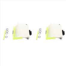 2X Luminous Underwater Triple Scuba Diving Wrist Writing Board with Pencil Arm 3 Panels Write Board