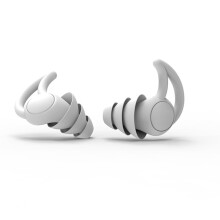 Eco-Friendly Reusable Protective Plug for Noise Cancelling, Soft Silicone Ergonomic Design with Precise Fit for Hearing Protection during Travel Work