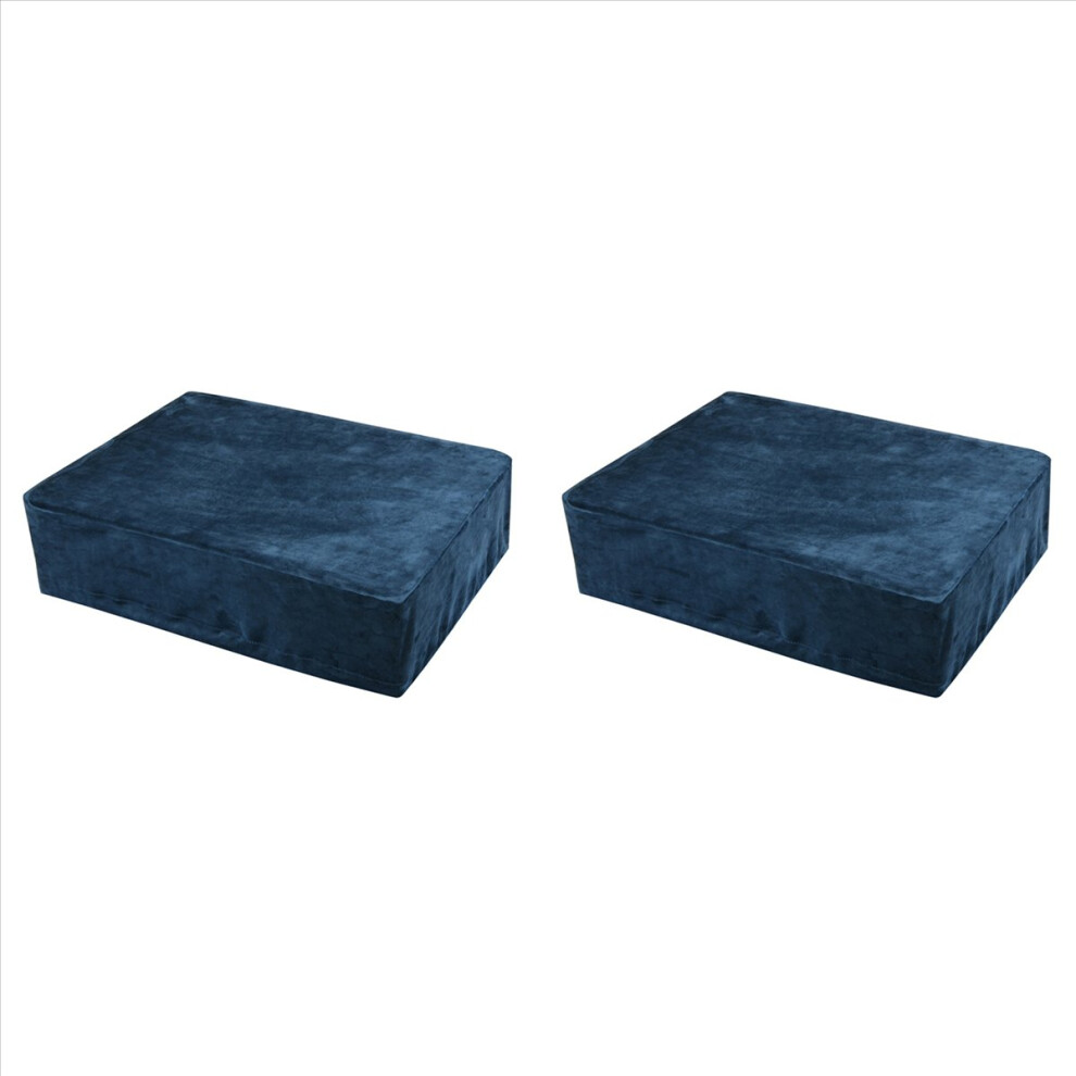2X Turntable Dust Cover Foldable Turntable Sleeves Dustproof Protective Cover For At-Lp120xusb Dark Blue 4854166059381