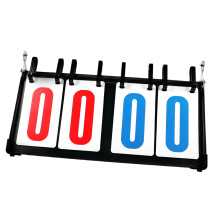 Flipping Scoreboard For Basketball And Volleyball, Digital Printing, Easy To Read Numbers, Durable Sports Event Design