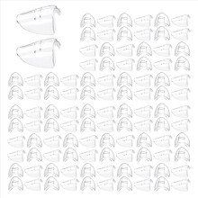 90X Safety Glasses Side for Prescription Eyeglasses Slipon SideShields Side Guards Transparent