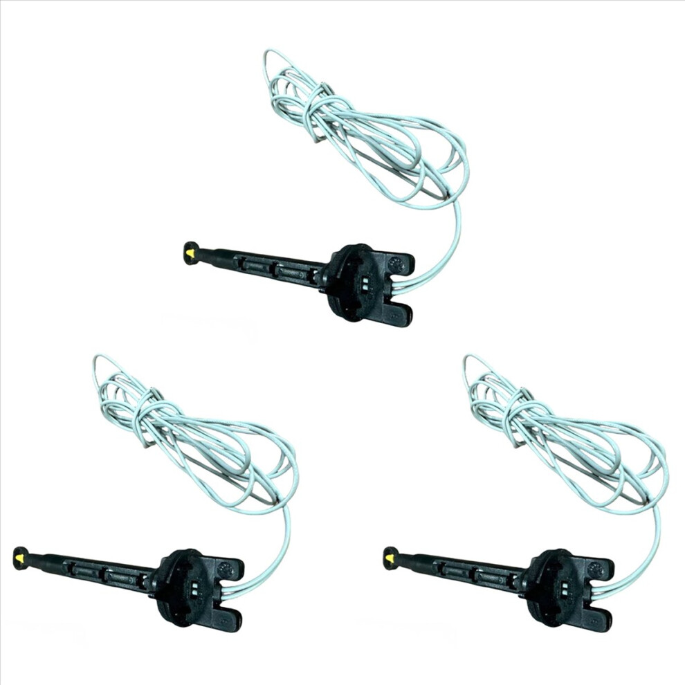 3X Air Conditioning Evaporator Temperature Sensor N100468l N100936x 6445XL For 508 C5 Black 4854166064415