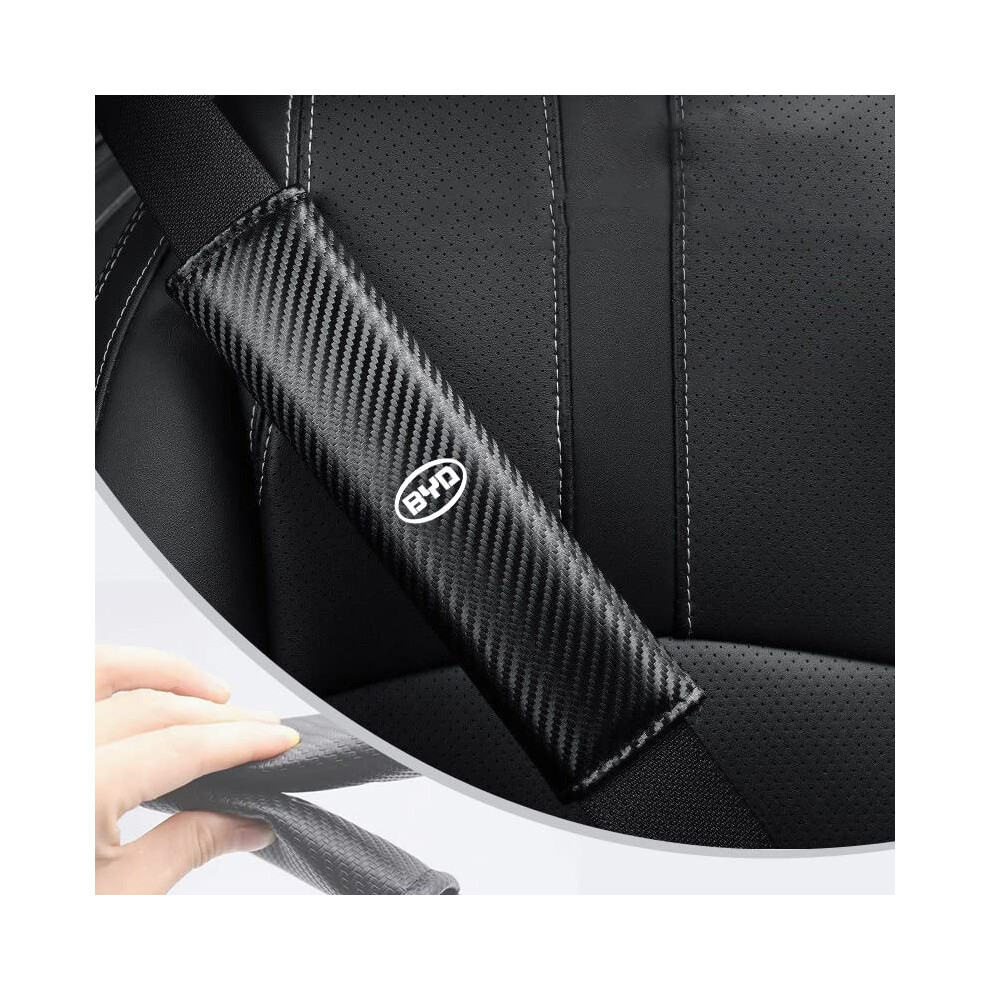 Car Seat Belt Cover With Soft Breathable Padding And Safety Cushioning Shoulder Pad For Byd 9365049307222