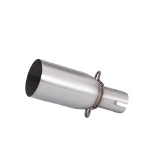 Motorcycle Exhaust Pipe 51mm Adapter with Middle Section 2845mm for Performance Boost