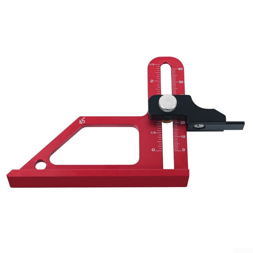 Table Saw Depth Gauge Tool 060Mm Adjustable Depth Range For Table Saw Milling Machine And Drilling Machine 9365049306706