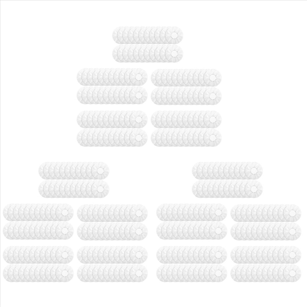 300Pcs Gaming Cafe Disposable Headset Cover Non-Woven Headband Dustproof Sweatproof Headset Cover, White 4854166074155
