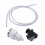 3X 16A Bath Tub Spa Waste Garbage Disposal Self-Lock Air Switch Push Button 5