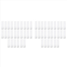 52PCS Golf Grip Tape Double Sided Adhesive Strips for Regripping Golf Clubs Installation Golf Grip Strip Putter Tape