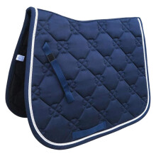 Equestrian Shock Absorbing Saddle Pad AllPurpose Bareback Riding Pad For Horse Riding Show Jumping Blue