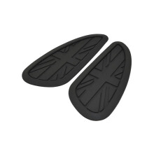 Motorcycle Tank Pad AntiSlip Grip Scratch Protection for Triumph T100 T120 Universal Black