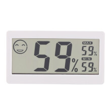 Thermomètre-hygromètre intelligent, moniteur de température et d'humidité intérieure/extérieure pour la maison et le bureau, fixation
