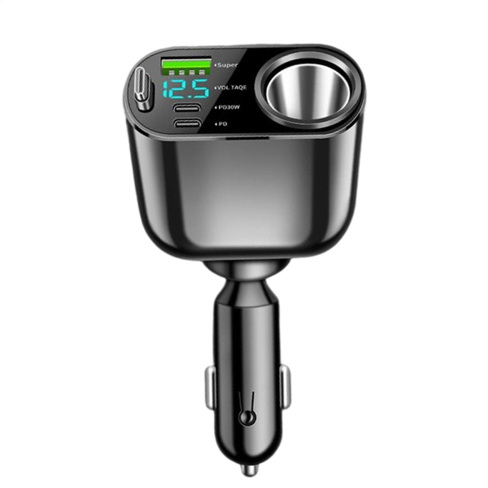 Fast Usb Car Charger Retractable Cord For Trucks Suvs Sedans Rvs Small Car Adapter Super Fast Charge 9365049306102