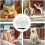 Cat Mouth Cover: Transparent Muzzle For Bite Prevention, Adjustable Kitten Astronaut Helmet, Small Animal Muzzle 3