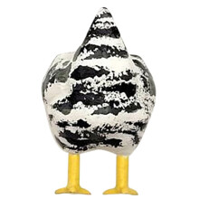 Aimants décoratifs style ferme, aimants de réfrigérateur en résine en forme de derrière de poulet mignon pour une touche de charme champêtre (1