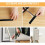 Interlocking Tape, Sewing Fastener, Non Adhesive Back Hook Loop Strips for Lightweight Items on Clean Smooth Surfaces 4