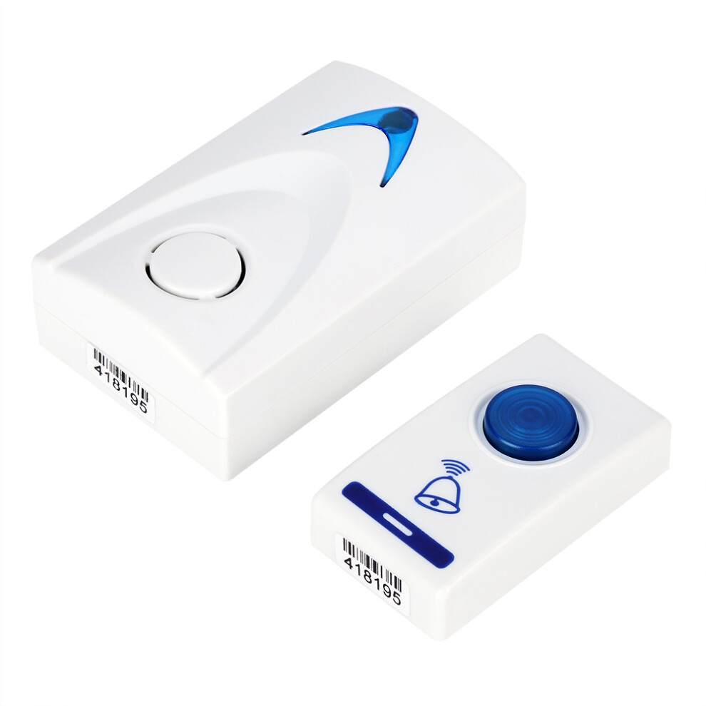 Home Office Doorbell Wireless System Energy Efficient Design No Wires Required Long Distance Transmission Up To 100 Meters Compact Aesthetic Look With 9198585144316