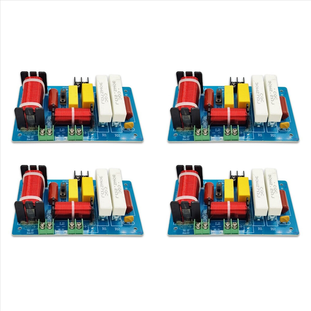 4X Pa-2A 450W 2 Way Audio Speaker Divider Treble Frequency Divider Ktv Stage Professional Speaker Crossover 4854166067553
