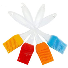 Silicone Basting Brushes, BPA Free Pastry Brushes Absorb Fat Glaze Evenly, Heat Resistant To 230C For Kitchen Cooking, Easy Clean With Hanging Loop