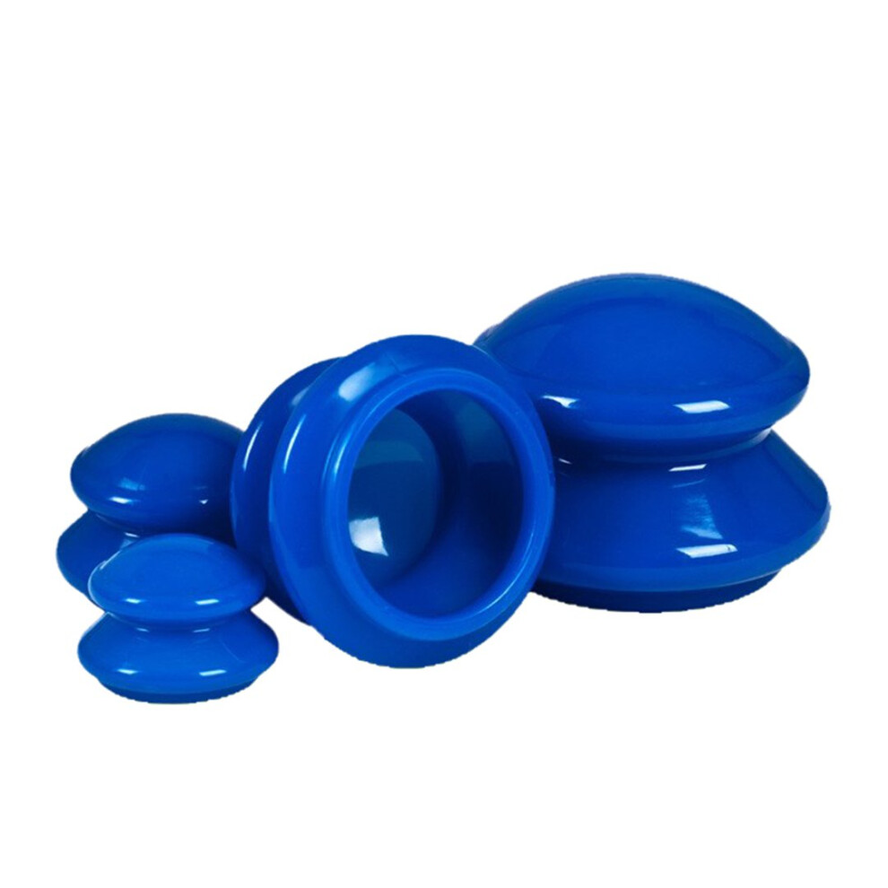 Silicone Cupping Therapy for Cellulite Reduction and Myofascial Massage, Third Generation Set with Portable Design