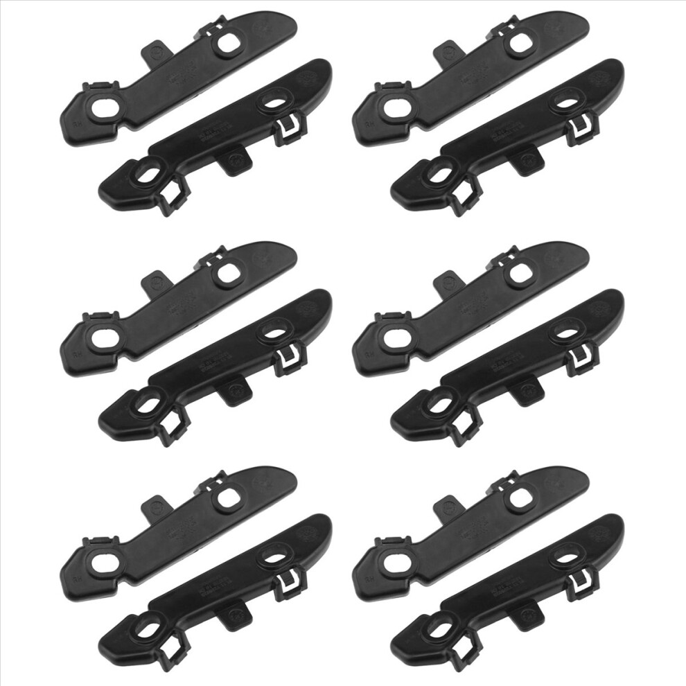 12X Front Lower Bumper Support Rail Brackets Mountings 51117279711/51117279712/51117295927 For F30 F31 F35 F80 4854166077330