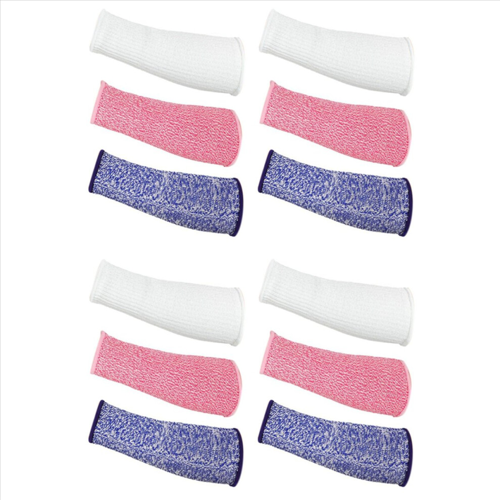 6Pairs Arm Protectors for Thin Skin and Bruising Cut Forearm Sleeve Level 5 Arm Burn Protection Sleeve