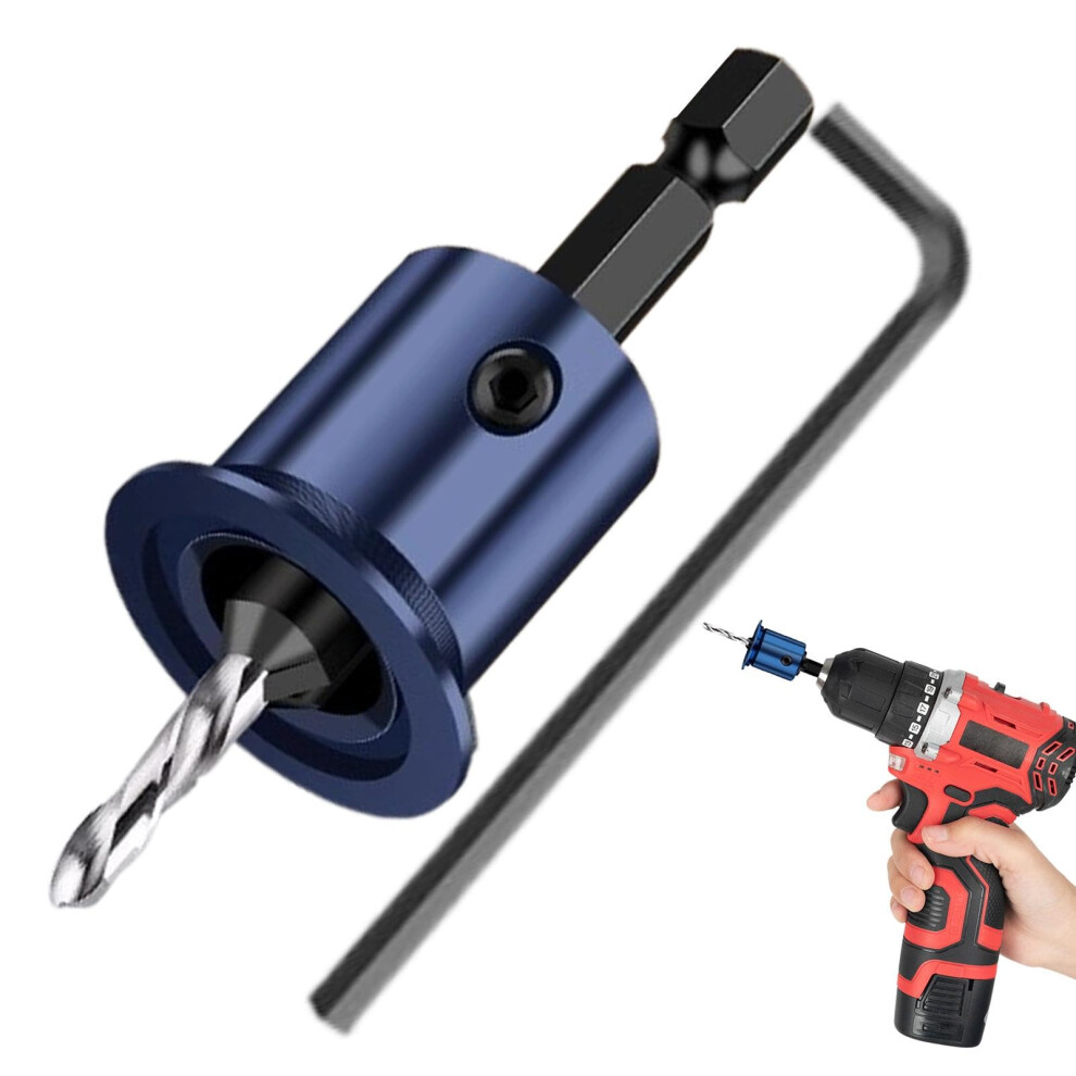 Countersink Drill Bits, Adjustable Countersink Bit For Woodworking And Carpentry, 2.8X10mm, Professional Drill Bit Set 9119770005854