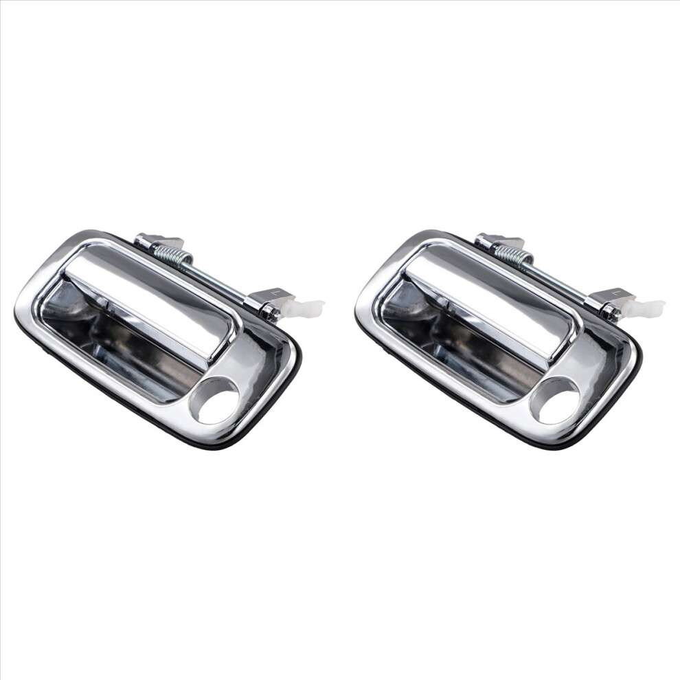 2X Car Exterior Outside Door Handle For 80 Lc80 Fzj80 4500 1991-1997 Front Left 69220-60010 4854166062527