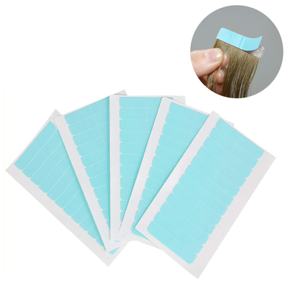 Unisex Invisible Hair Extension Tape, Strong Adhesion For Reliable Hold, Waterproof Acrylic Adhesive, Easy To Peel And Stick, Lasts 6 To 8 Weeks, 96 Pieces