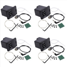 4X Pickups UK-2000 Ukulele Mini Guitar Pickup 2 Band UK2000 EQ Equalizer System for Ukulele Guitarra