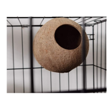 Casinha para pequenos animais, dormitório atóxico, material natural e seguro para animais de estimação, estimula o exercício das patas e do
