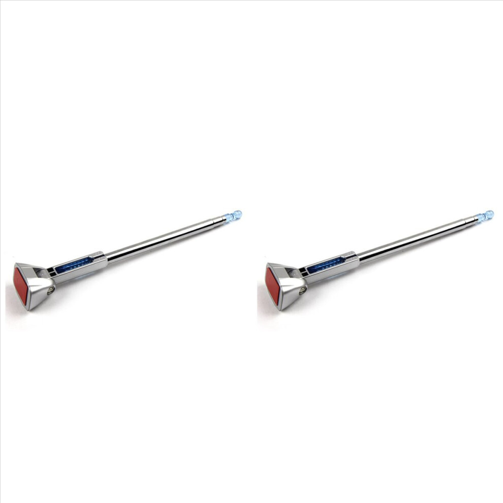 2X Adjustable Telescopic Three Section Flagpole Car Mounted Telescopic -6623 4854166062404