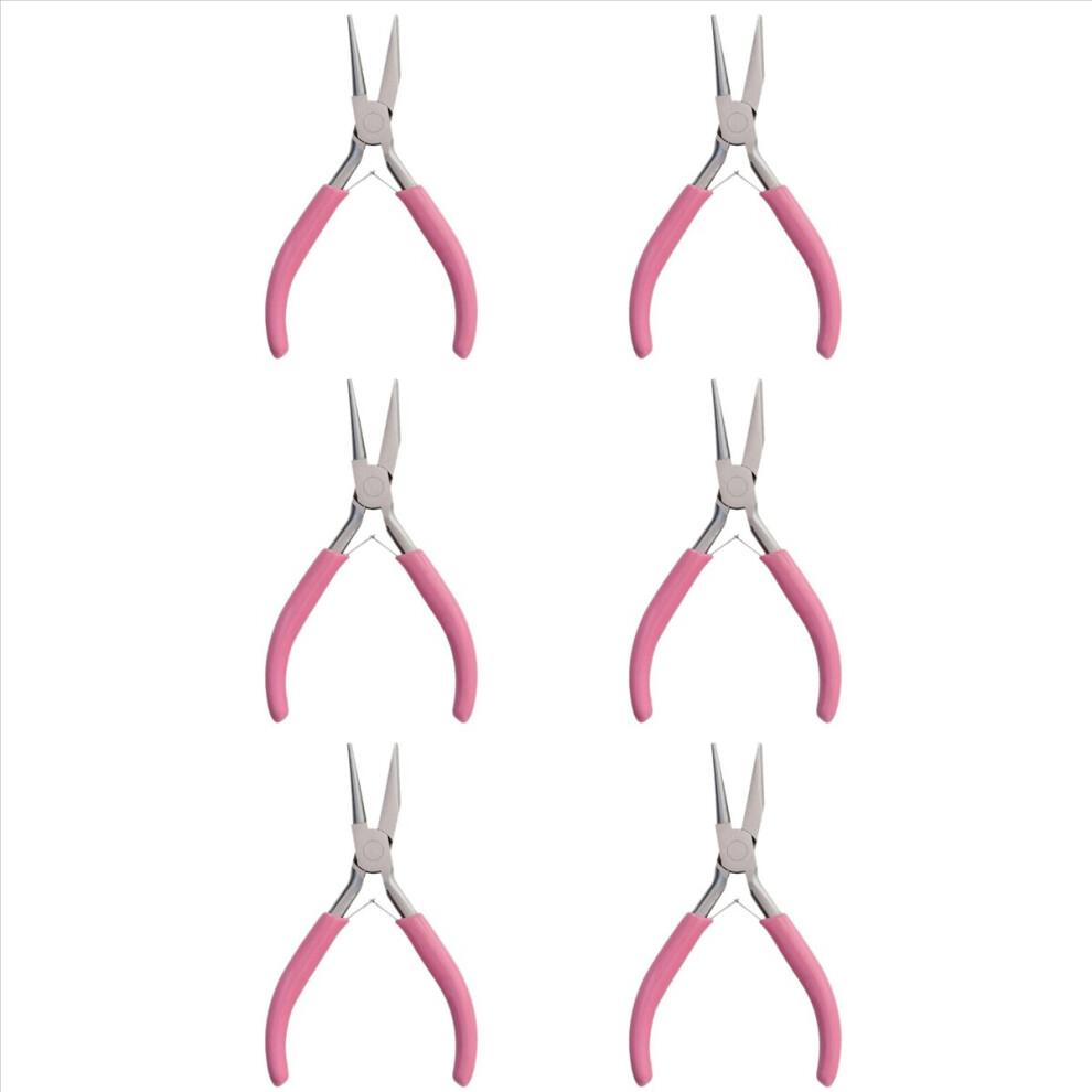 6X Round Concave Plier Wire Looping Plier Mini Plier Wire Bending Tools For Diy Jewelry Making Hobby Projects 4854166071178