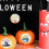 Χαιρετισμοί για την Τρομακτικό Halloween, Κάρτες Αδιάβροχες για Σφραγίδες Φακέλων & 1