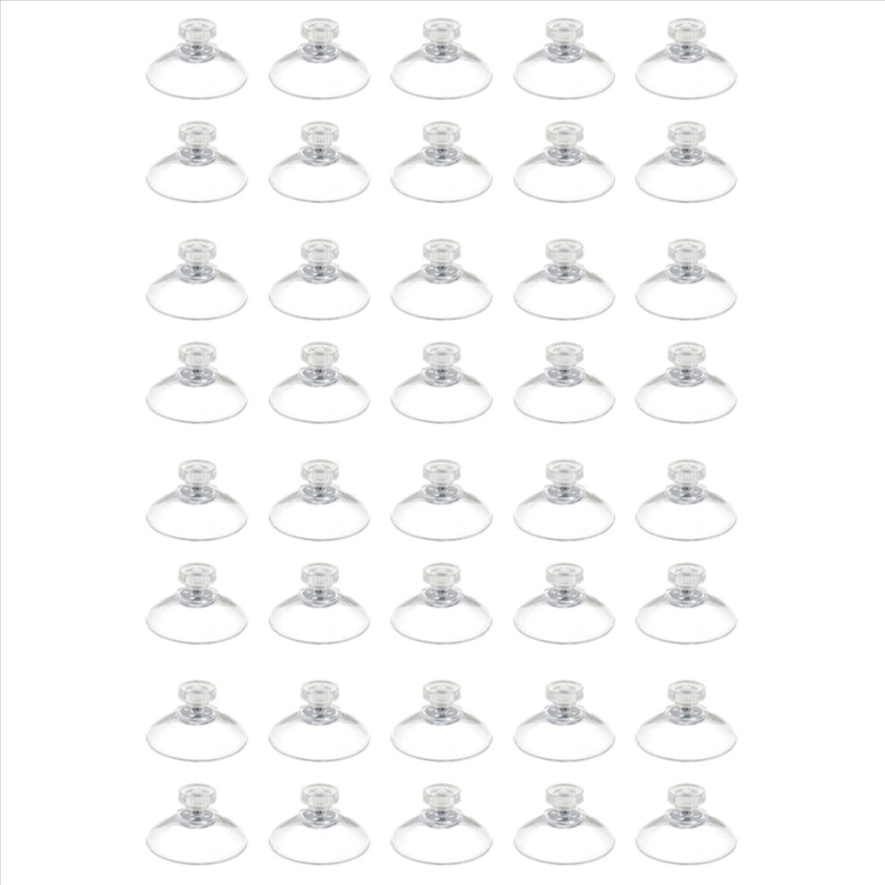 40Pcs 40Mm Suction Cup With -Screw And Knurled Nut, Suction Cup With Thread, Sucker Pads For Glass Table Top 4854166053358